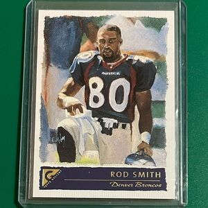 Rod Smith #98 2001 Topps Gallery Football Trading Card